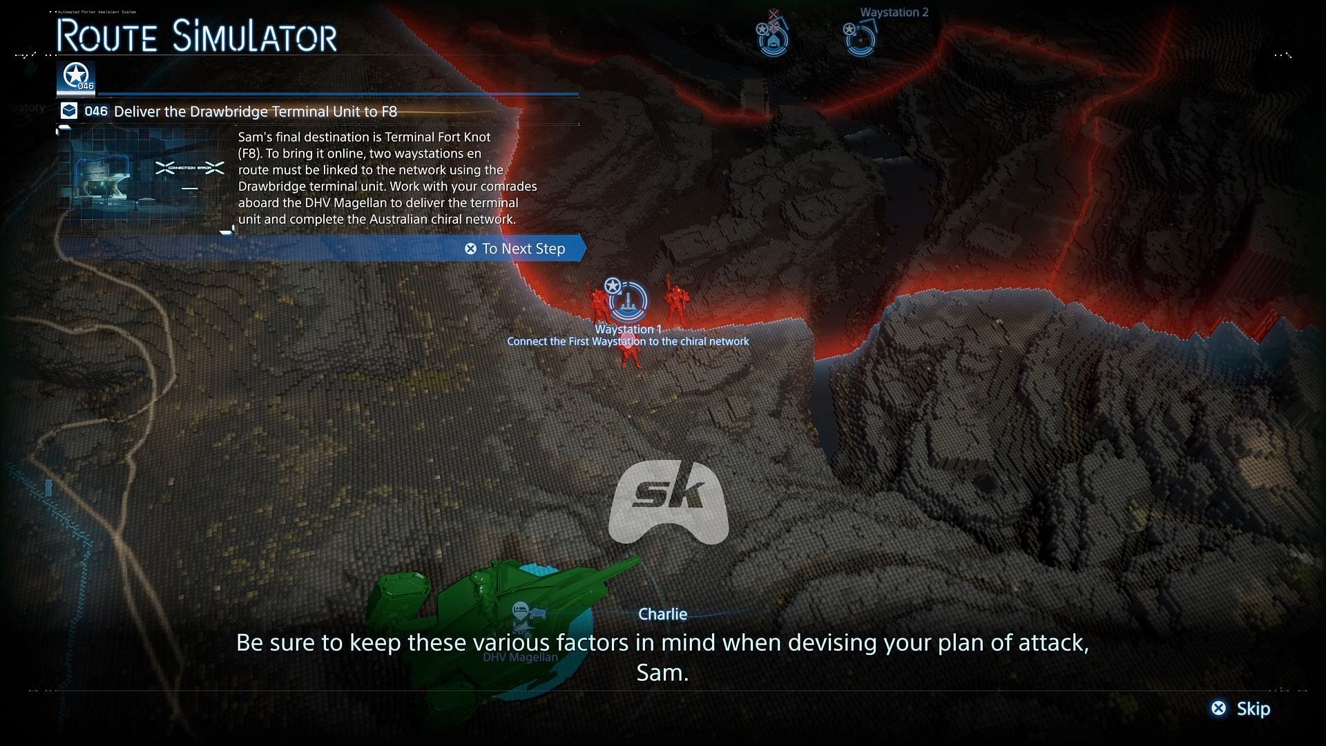 Route simulation for Order 46 (Image via Sportskeeda Gaming || Sony Interactive Entertainment)